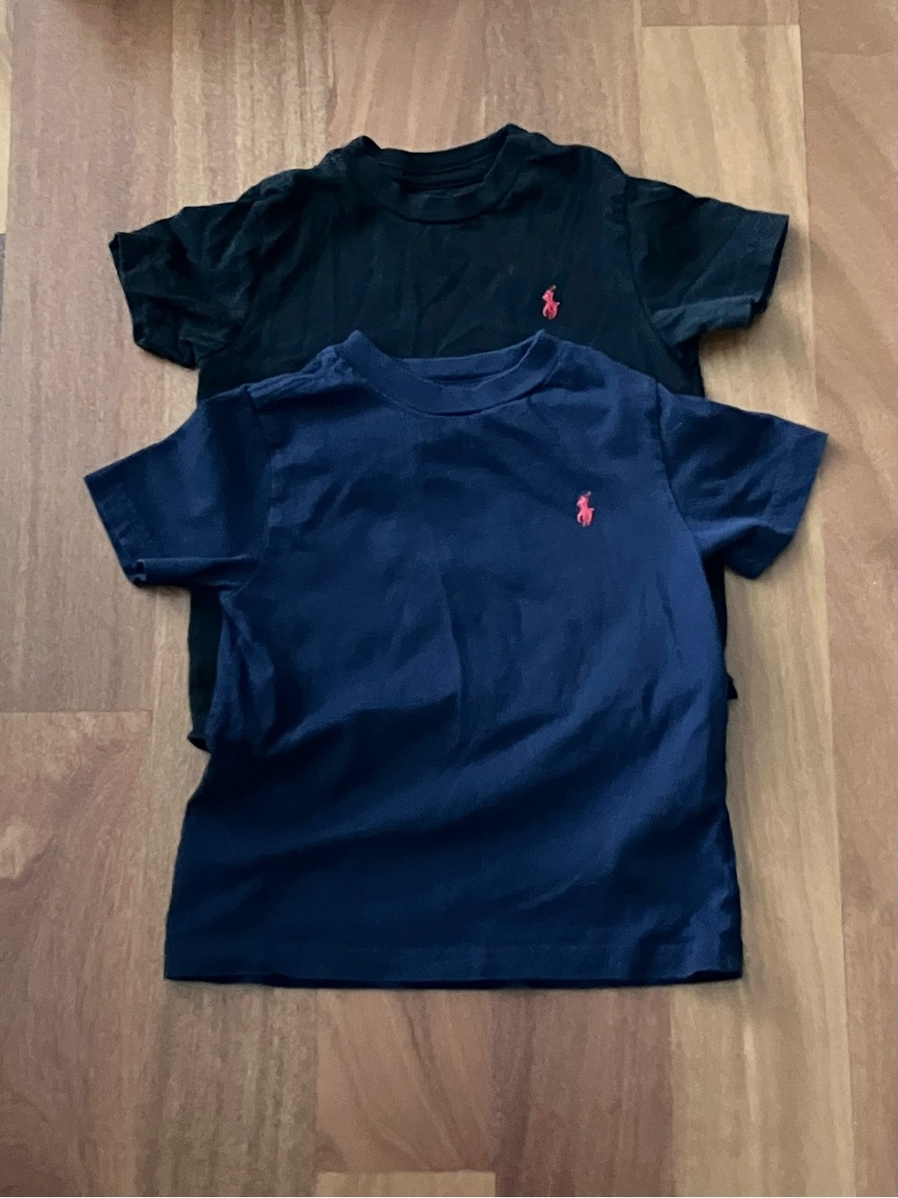 Polo by Ralph Lauren Two-Pack Short Sleeve Logo Tees in Navy and Black